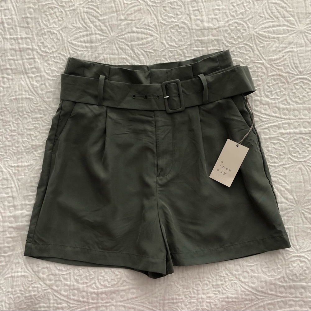 A New Day Green Shorts